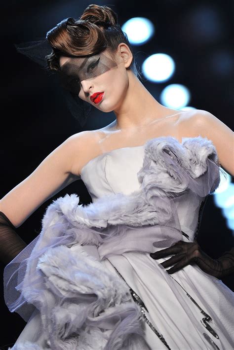 john galliano dior haute couture 2011|christian Dior fashion show 2011.